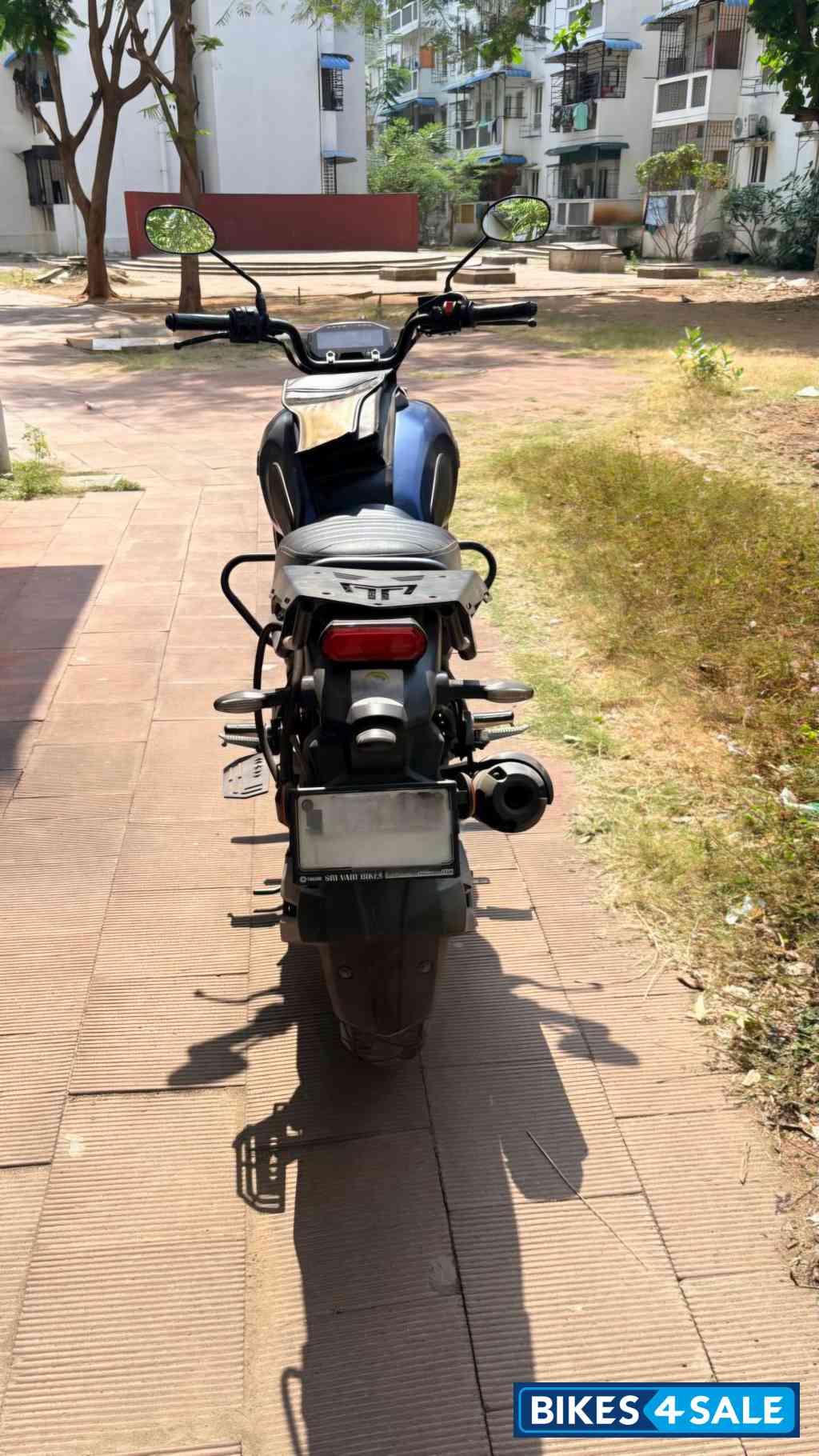 Matt Blue Yamaha FZ-X