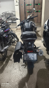 Black TVS Raider Single Seat