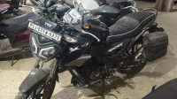 Black TVS Raider Single Seat
