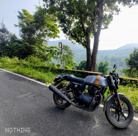 Apex Grey Royal Enfield Continental GT 650 Twin
