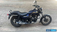 Blue Bajaj Avenger Street 150