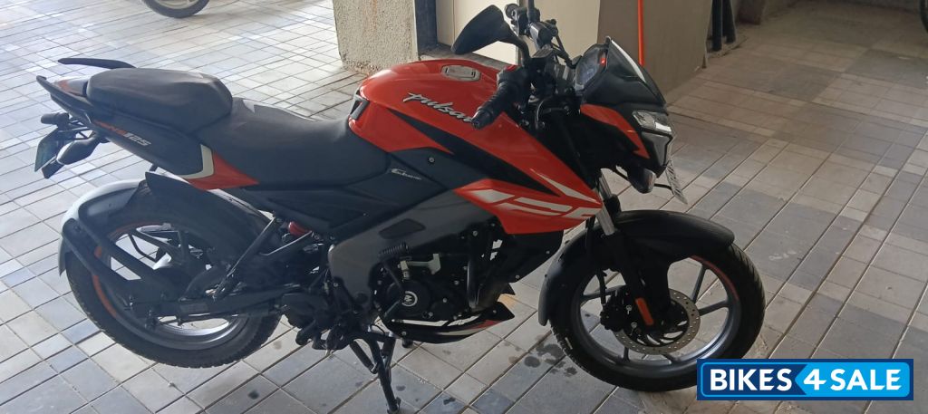Fiery Orange Bajaj Pulsar NS 125