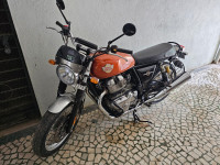 Orange Crush Royal Enfield Interceptor 650 Twin