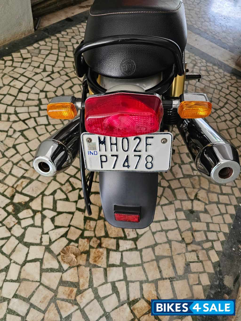 Orange Crush Royal Enfield Interceptor 650 Twin