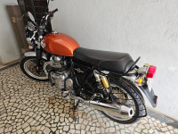 Orange Crush Royal Enfield Interceptor 650 Twin