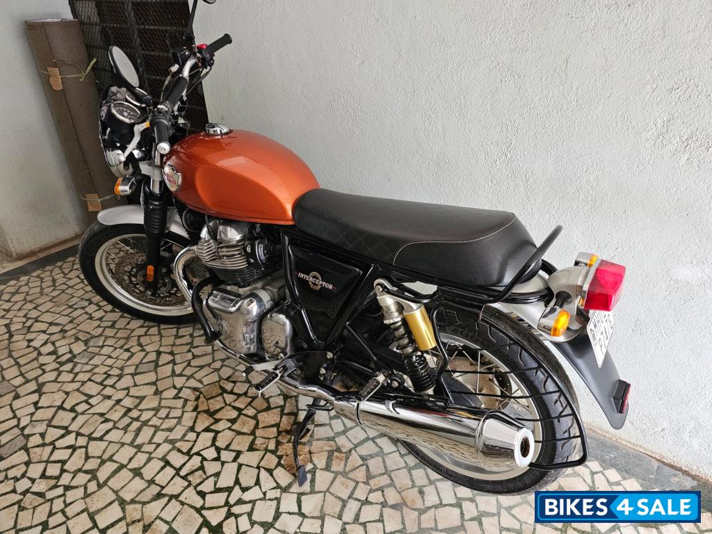 Orange Crush Royal Enfield Interceptor 650 Twin