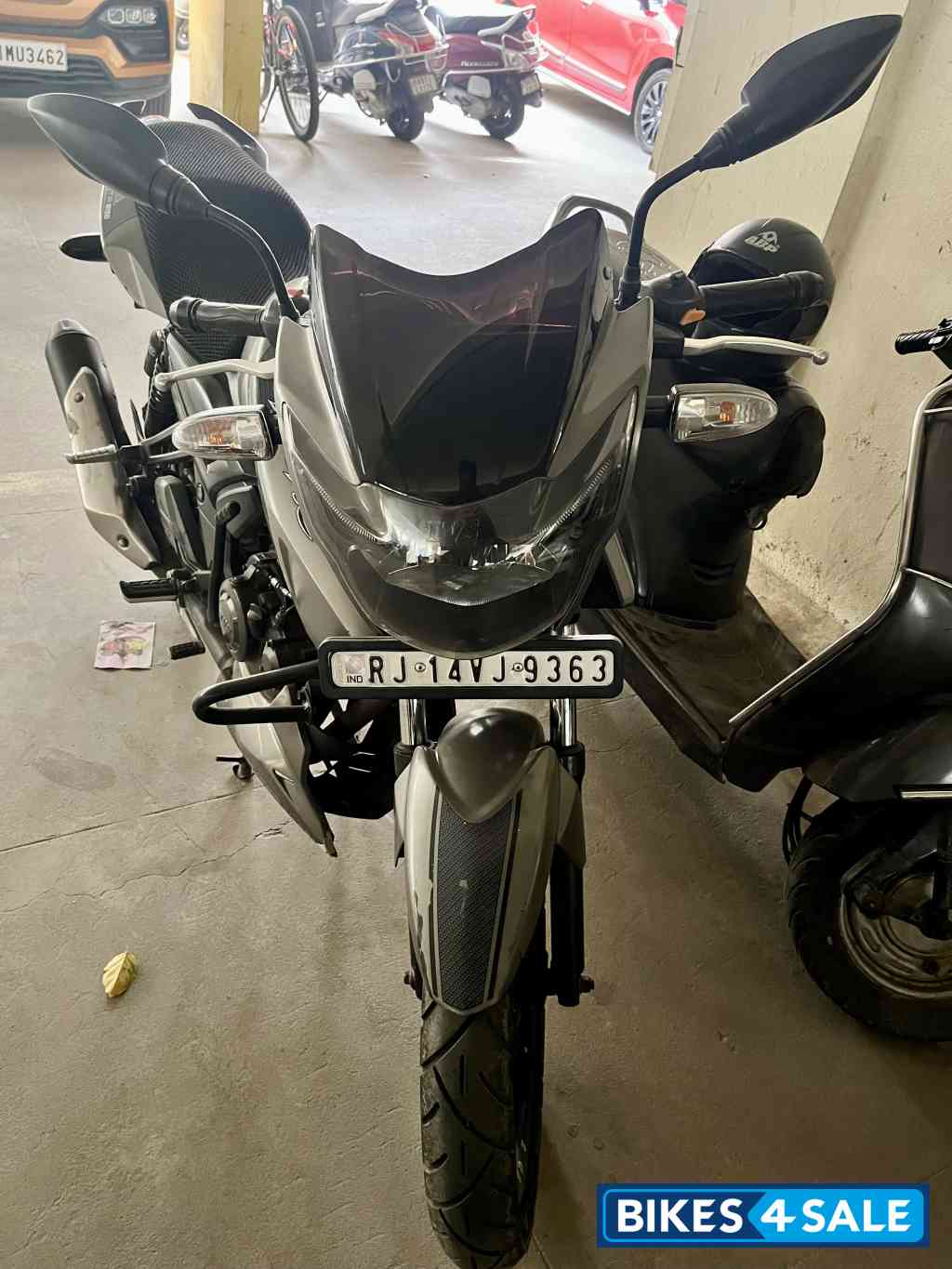 Matt Grey TVS Apache RTR 160