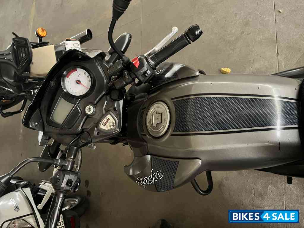 Matt Grey TVS Apache RTR 160