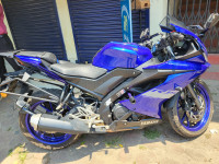 Blue Yamaha YZF R15 V3 BS6