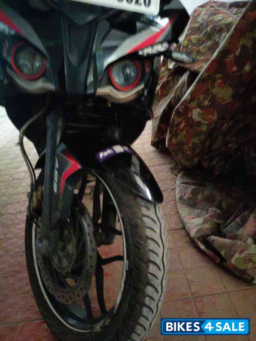 Demon Black Bajaj Pulsar RS 200 ABS