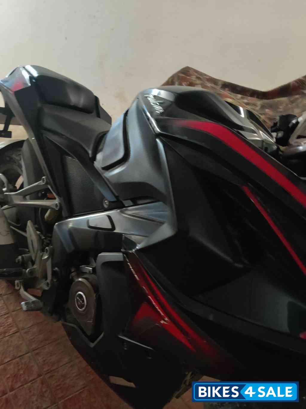 Demon Black Bajaj Pulsar RS 200 ABS