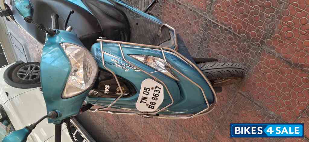 Blue TVS Scooty Zest