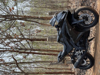 Black Yamaha YZF R15 V3