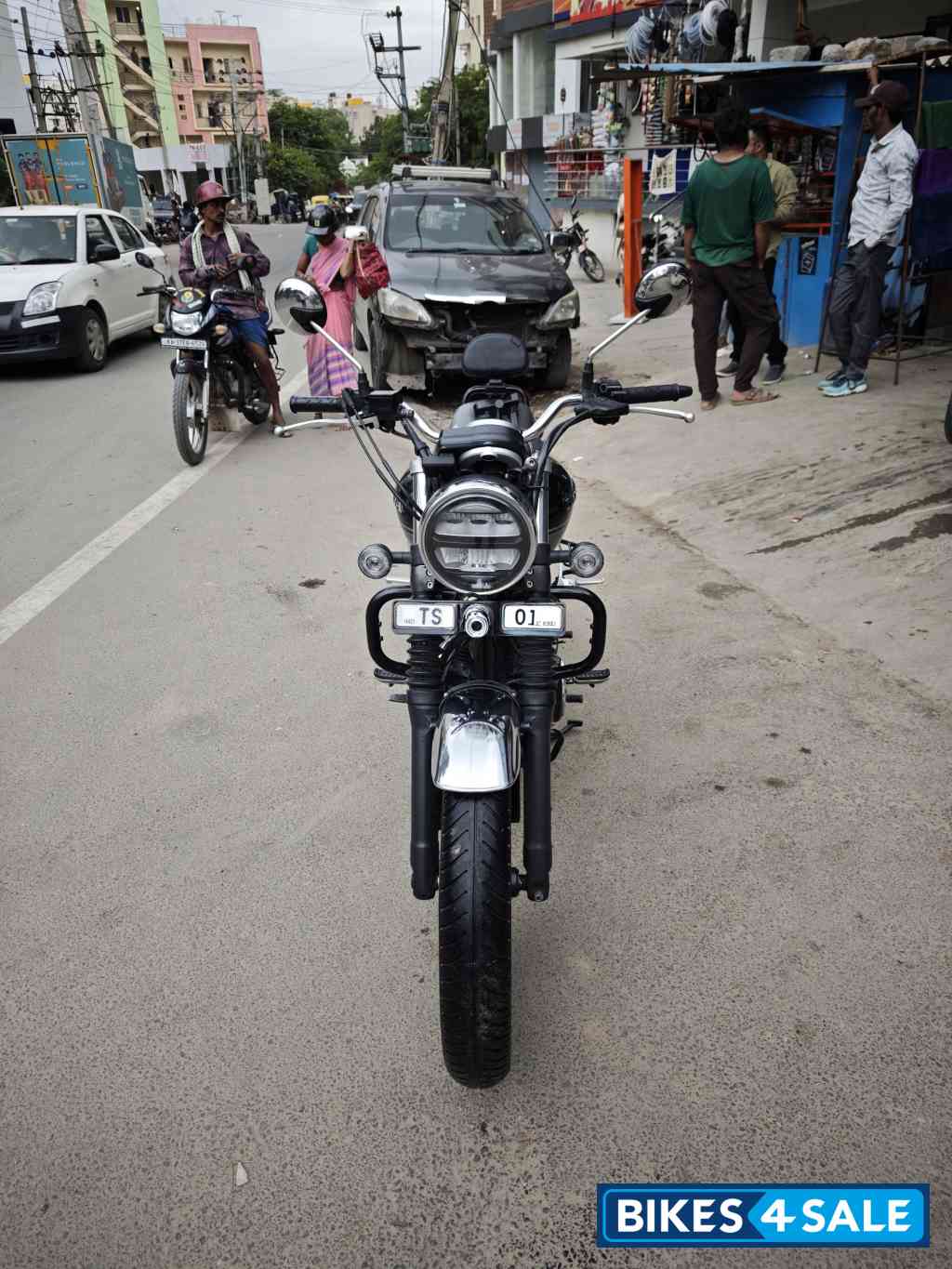 Chrome Black Honda CB350 DLX Pro