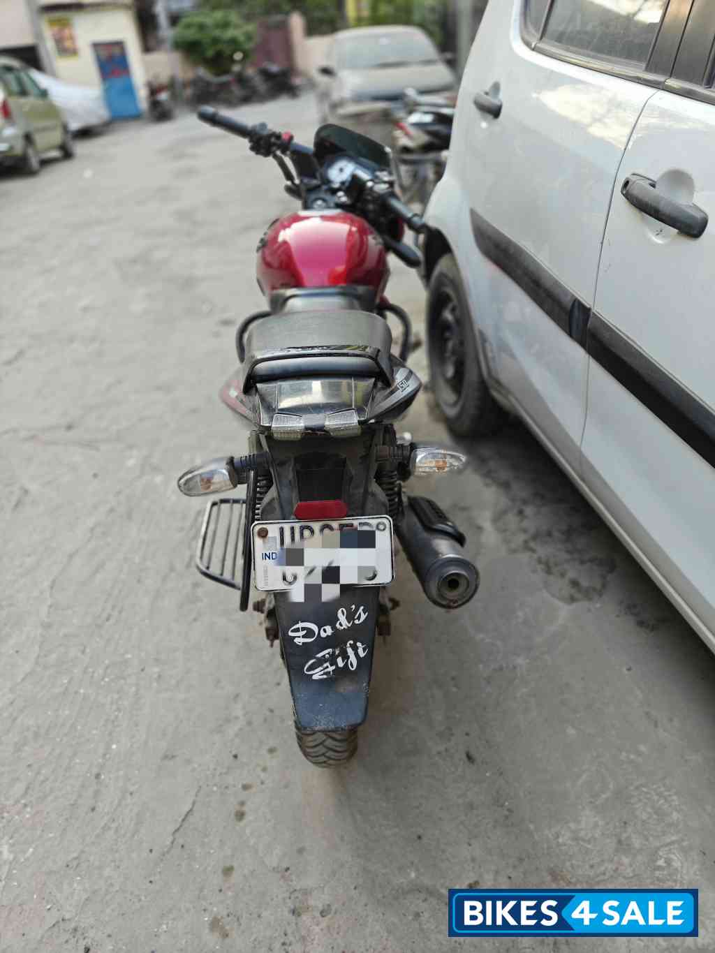 Red Bajaj Pulsar 150 DTSi