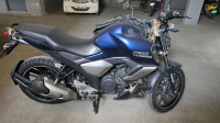 Dark Mat Blue Yamaha FZ-S FI V3