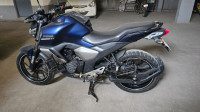 Dark Mat Blue Yamaha FZ-S FI V3