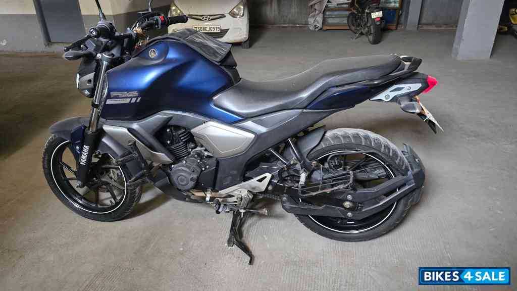 Dark Mat Blue Yamaha FZ-S FI V3