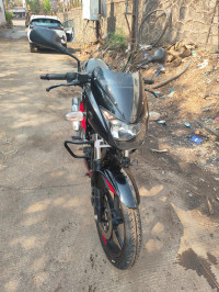 Black And Red Bajaj Pulsar 150