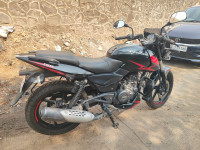 Black And Red Bajaj Pulsar 150