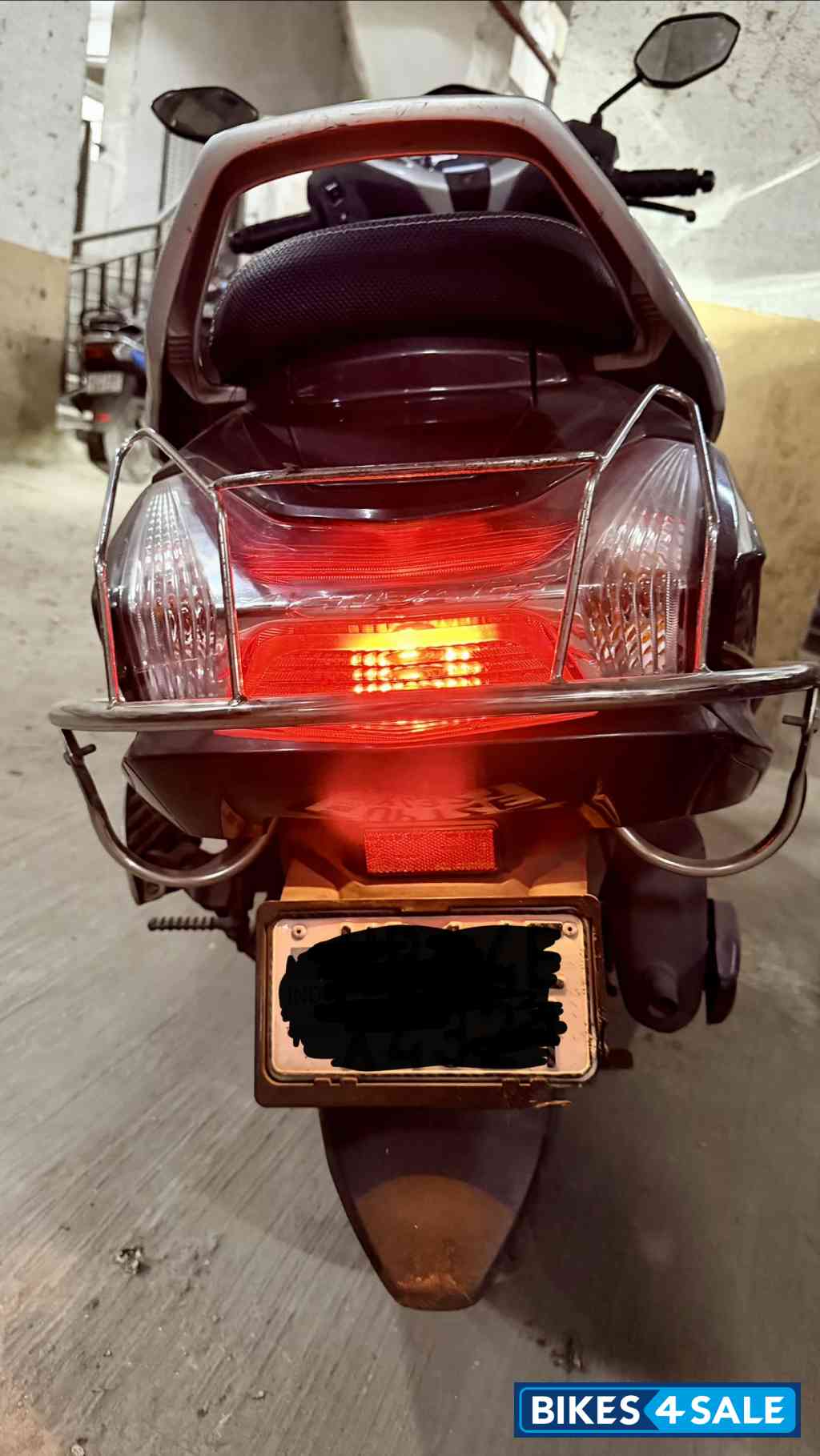 Metallic Grey Honda Activa 125