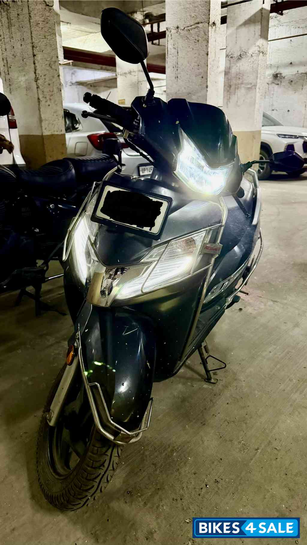 Metallic Grey Honda Activa 125