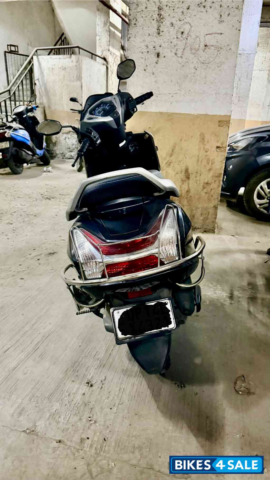 Metallic Grey Honda Activa 125