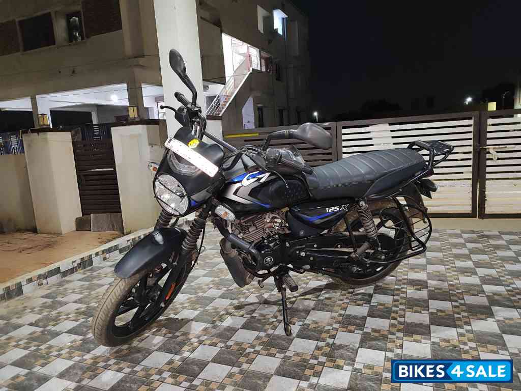 Black & Blue Bajaj CT 125X
