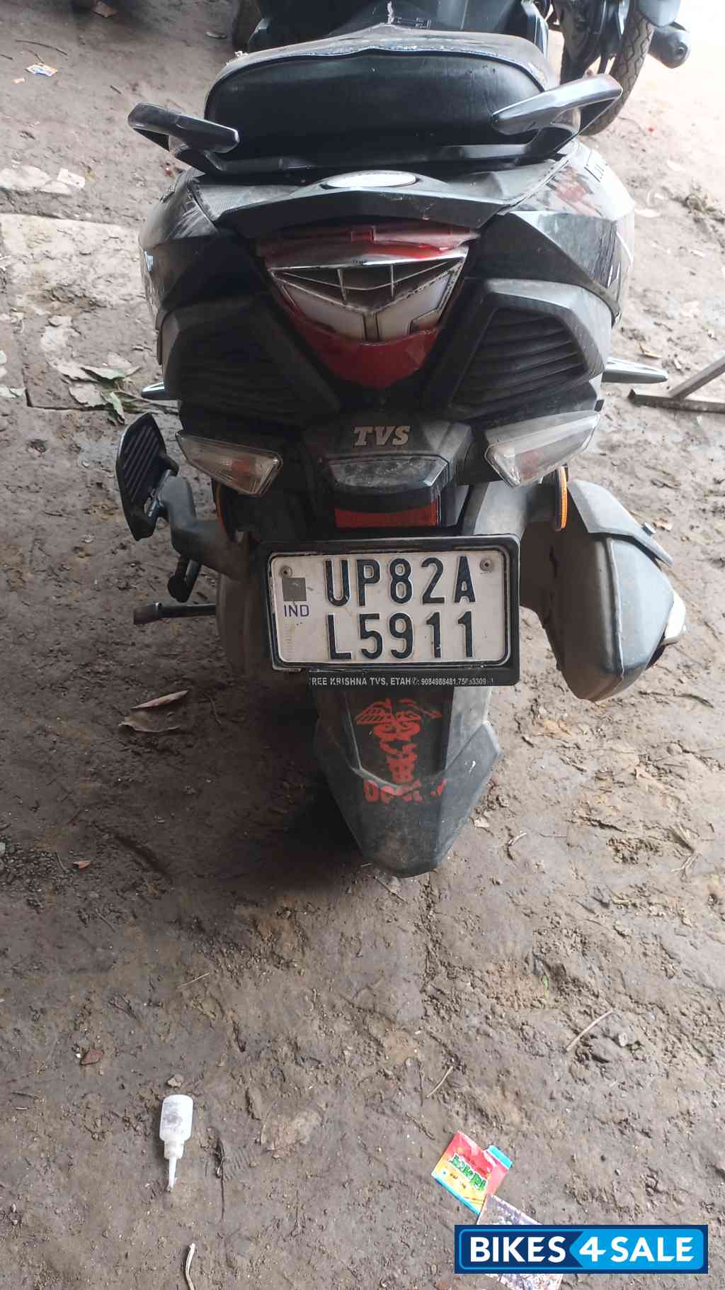 Blue TVS NTORQ 125 BS6