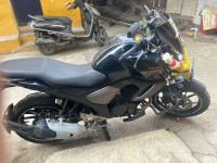 Black Yamaha FZ FI V3 BS6