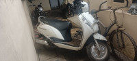 White Suzuki Access 125 BS6