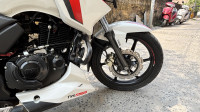 Pearl White TVS Apache RTR 160 BS VI