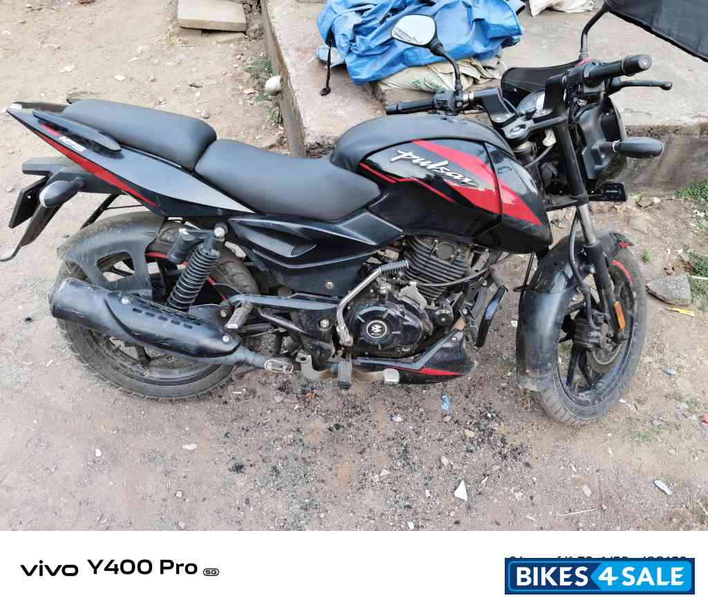 Red Back Bajaj Pulsar 125 Split Seat Red Back Bajaj Pulsar 125 Split Seat