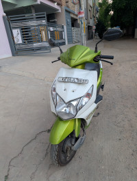 Green White Honda Dio