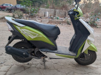 Green White Honda Dio