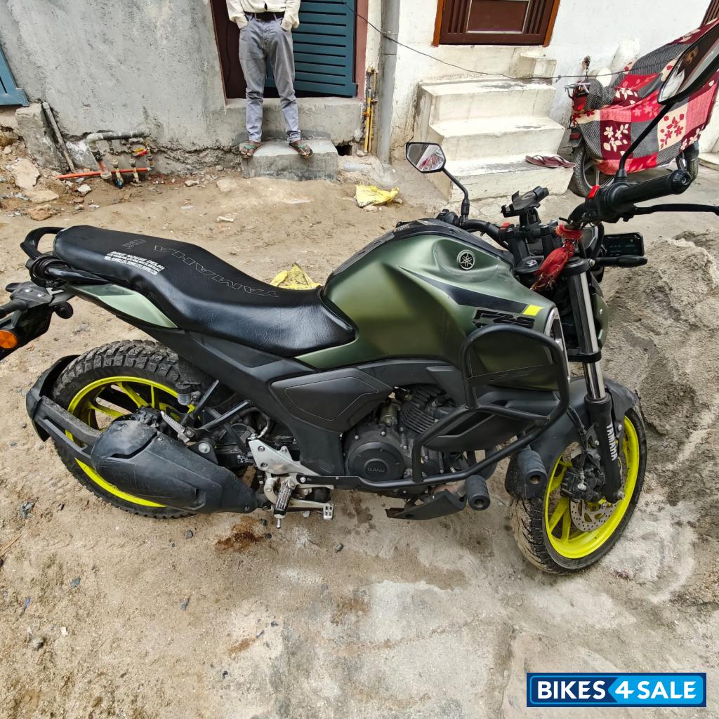 Darkgry Left Green Yamaha FZ-S FI Ver 4.0 DLX