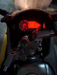 Silver Bajaj Pulsar 220F