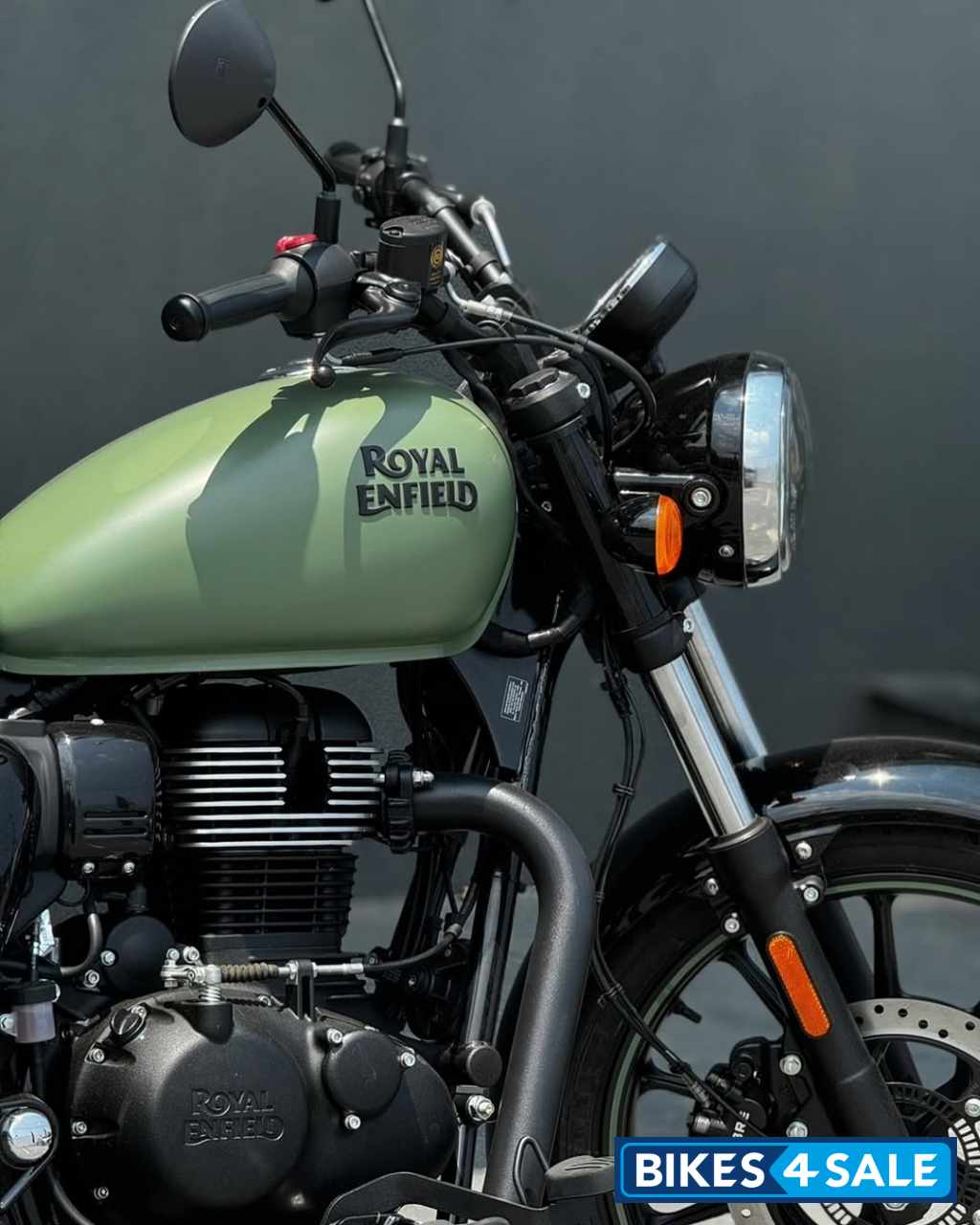 Army Mat Green Royal Enfield Meteor 350