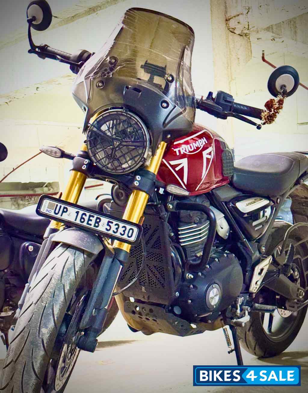 Carnival Red Triumph Speed 400