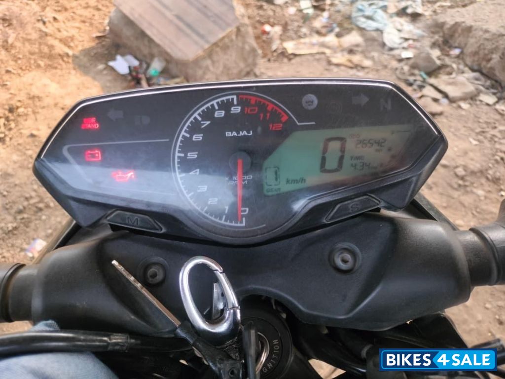 Black Bajaj Pulsar N160 Dual Channel ABS