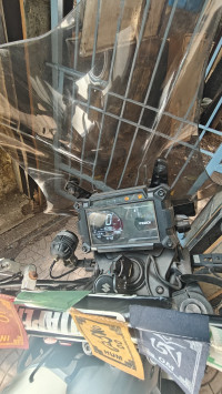 White Yezdi Adventure Gloss 2024