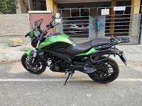 Savanna Green Bajaj Dominar 400 Disc