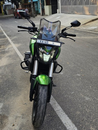 Savanna Green Bajaj Dominar 400 Disc
