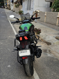 Savanna Green Bajaj Dominar 400 Disc