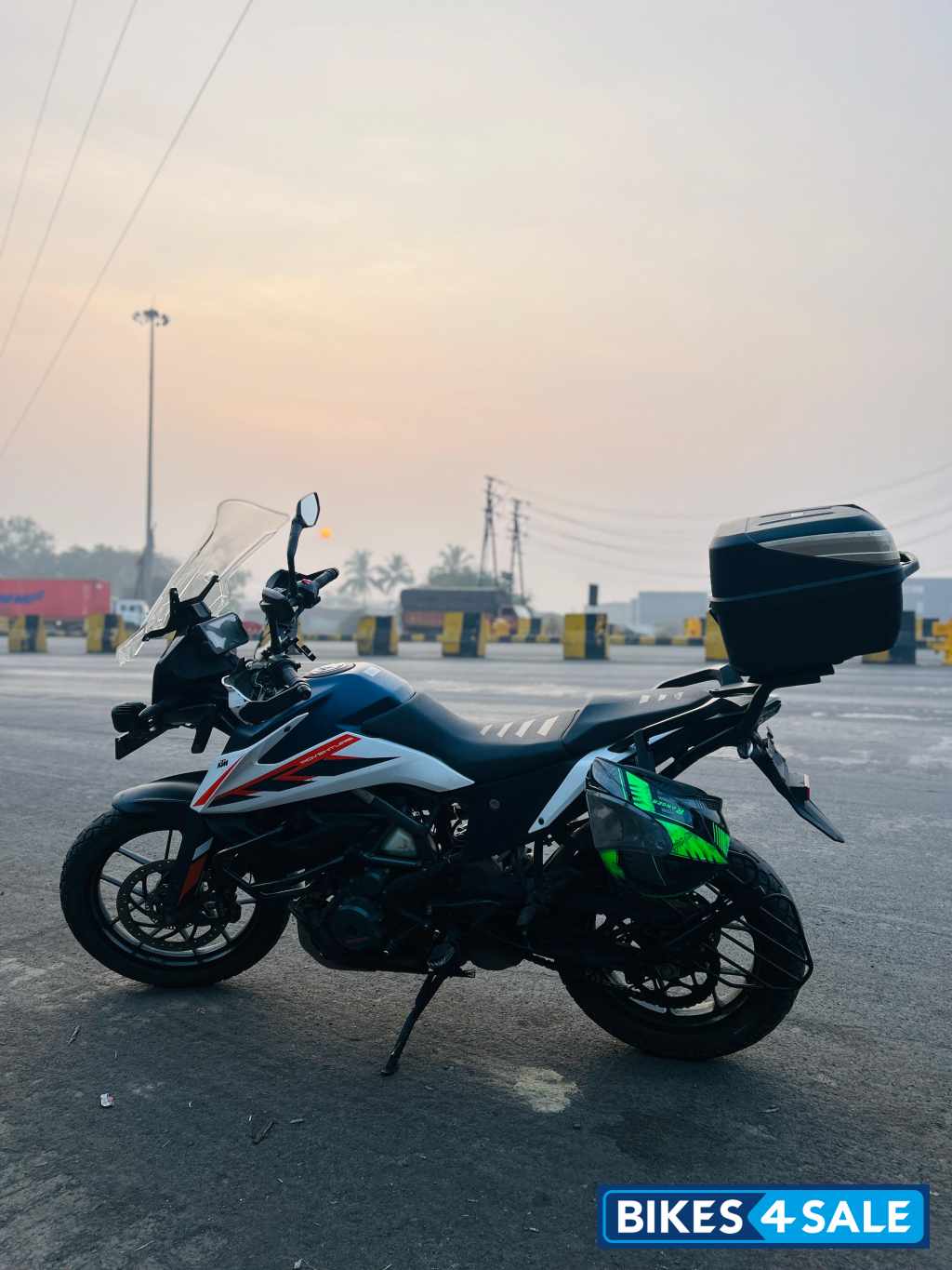 Blue White KTM 250 Adventure