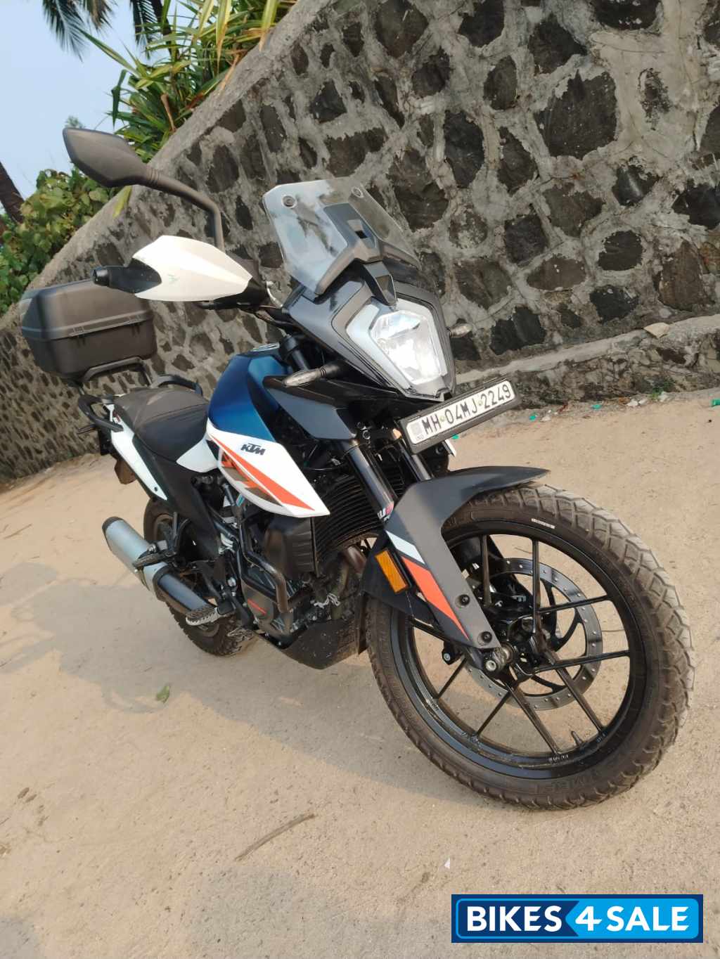 Blue White KTM 250 Adventure