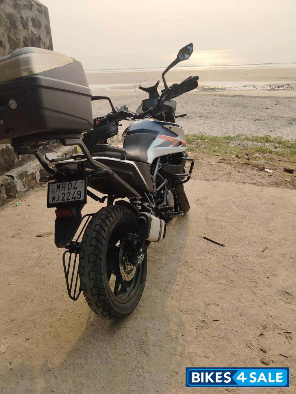 Blue White KTM 250 Adventure