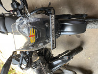 White Yezdi Adventure Gloss