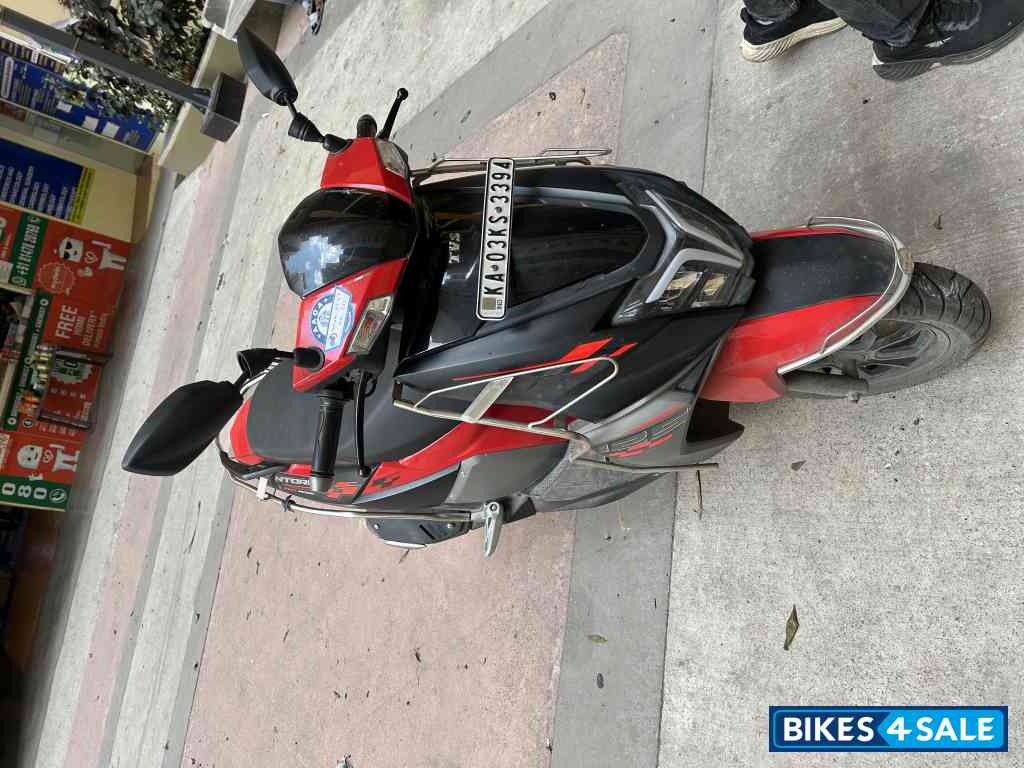 Black And Red TVS NTORQ 125 Race Edition
