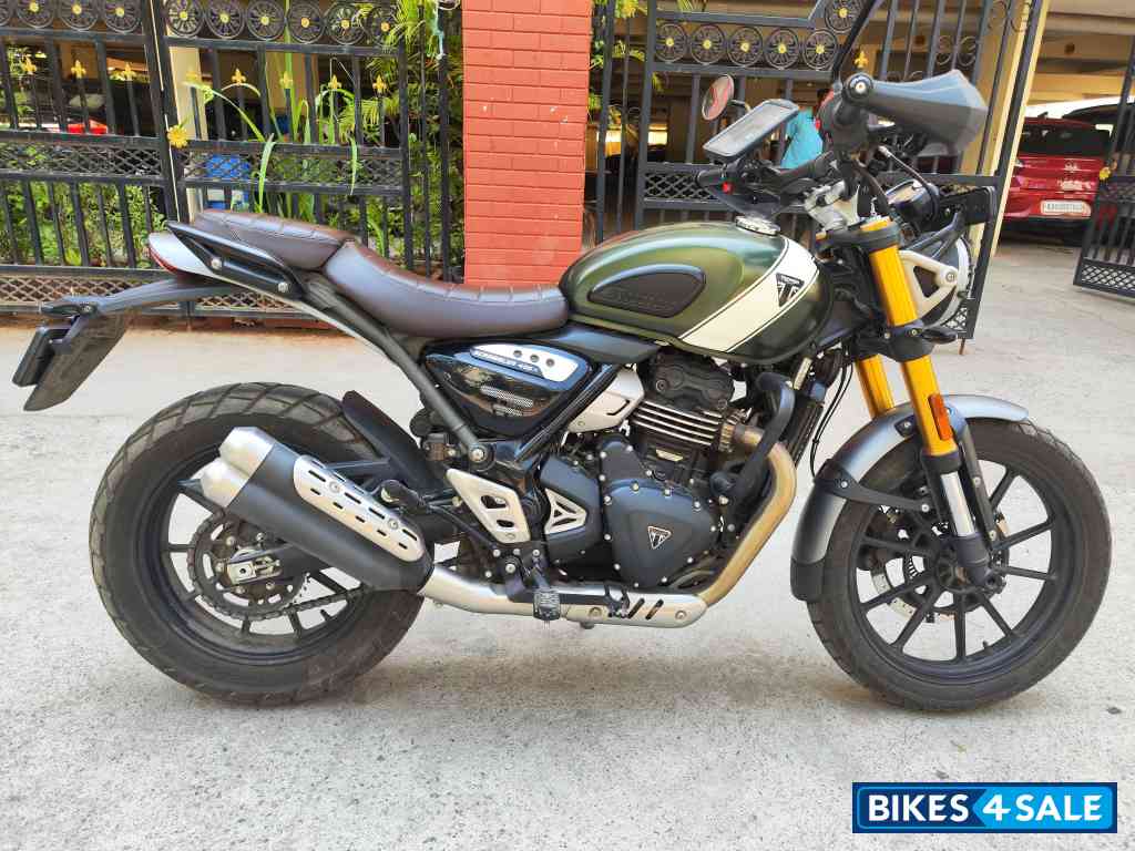 Matt Green Triumph Scrambler 400 X